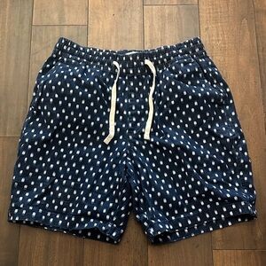 Men's Blue Patterned Shorts   PM3